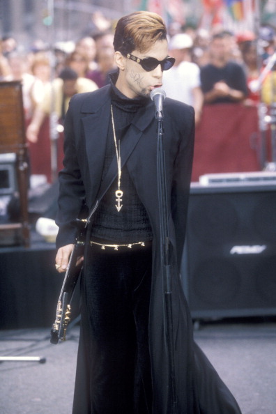 Prince Performs on 'The Today Show ' - July 9, 1996