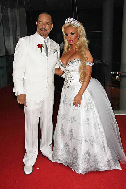 Rapper Ice-T and Coco renew their wedding vows at the W 