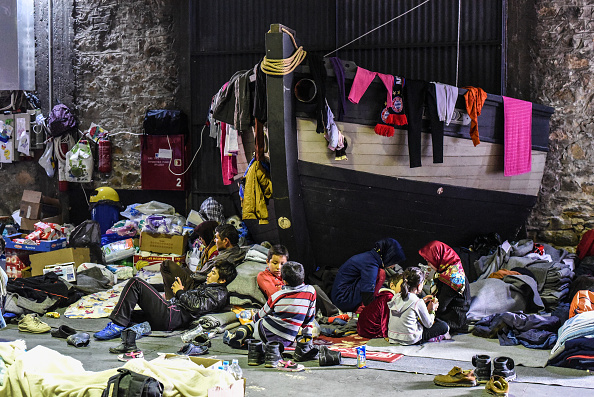 Refugee crisis in Piraeus, Greece