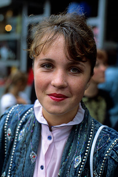 Russia, Vladivostok, Portrait Of Young Woman.
