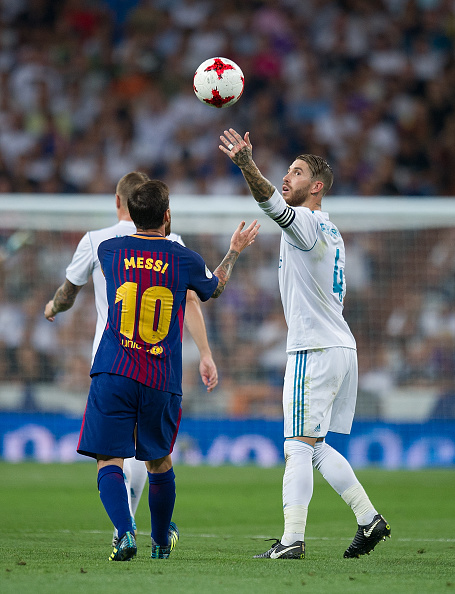 Real Madrid v FC Barcelona - Supercopa de Espana: 2nd Leg : News Photo