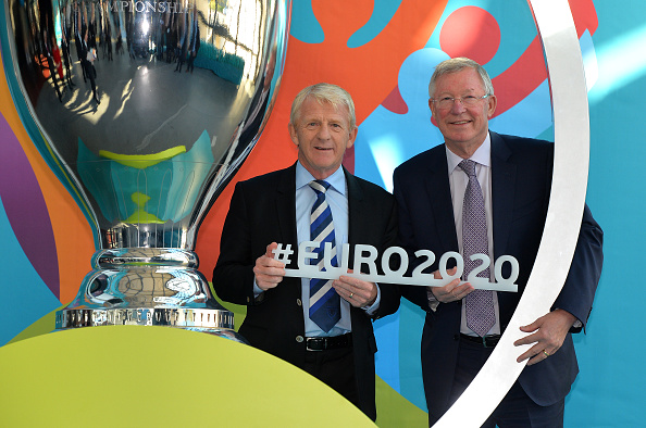 Glasgow UEFA EURO 2020 Host City Logo Launch Event : News Photo