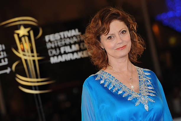 Susan Sarandon attends the Tribute to Harvey Keitel during the10th Marrakech Film Festival, in Marrakech.