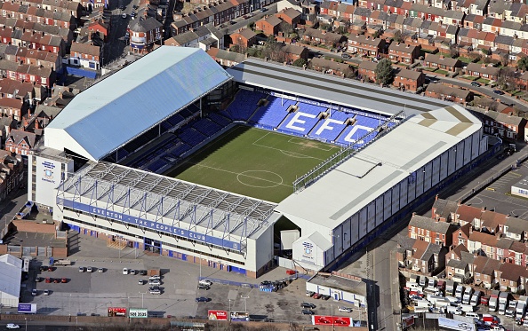 Everton Football Club&#039;s Goodison Park Ground : News Photo