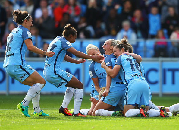 WSL 1: Manchester City Women v Chelsea Ladies FC : News Photo