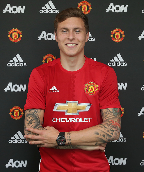 Manchester United Announce Signing of Victor Lindelof : News Photo