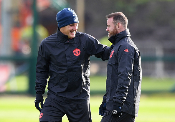 Manchester United Training and Press Conference : News Photo