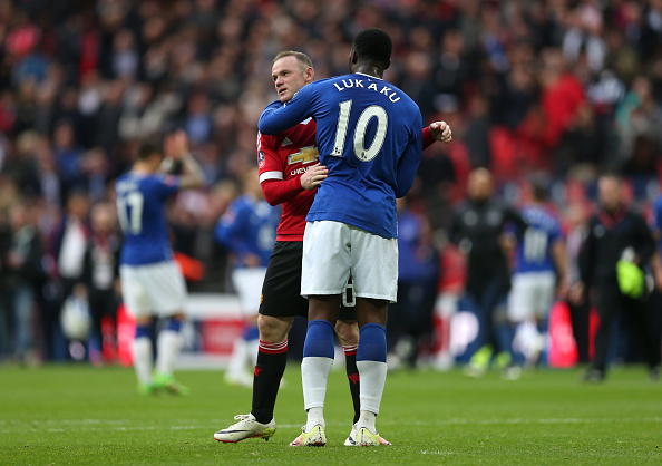 Everton v Manchester United - The Emirates FA Cup Semi Final : News Photo