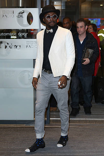 Will.i.am seen at BBC Radio One on April 19, 2013 in London, England.