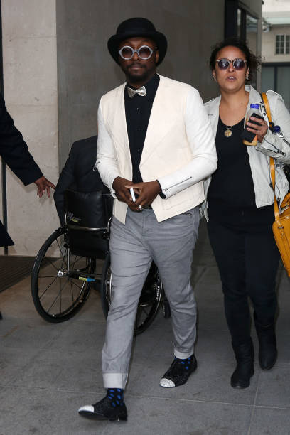 Will.i.am seen at BBC Radio One on April 19, 2013 in London, England.