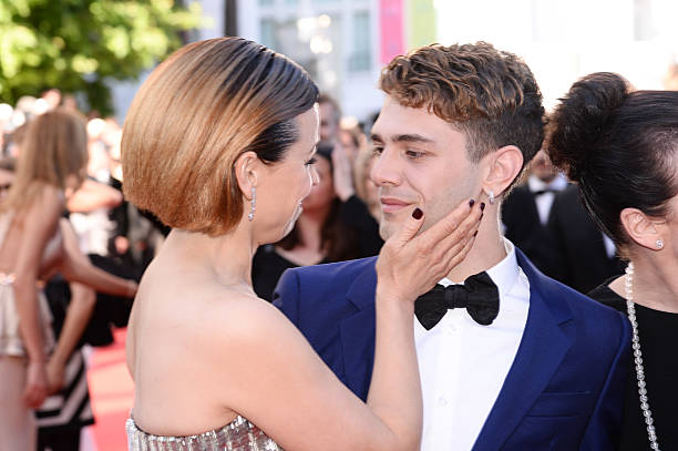 Xavier Dolan and Suzanne Clement at the Closing ceremony and 'A Fistful of Dollars' screening during 67th Cannes Film Festival