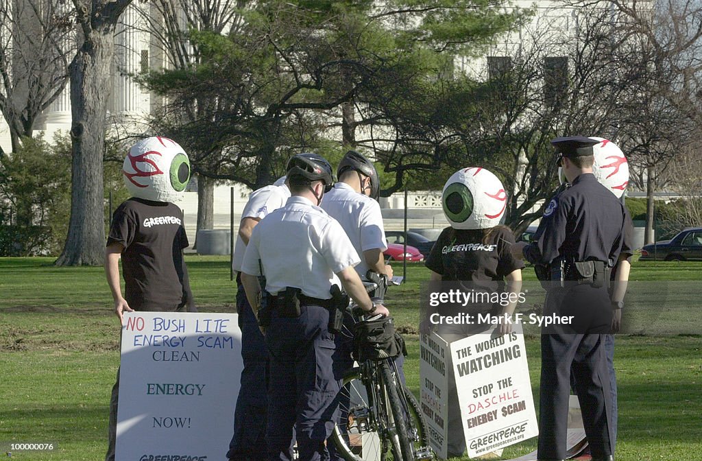 Greenpeace Protest