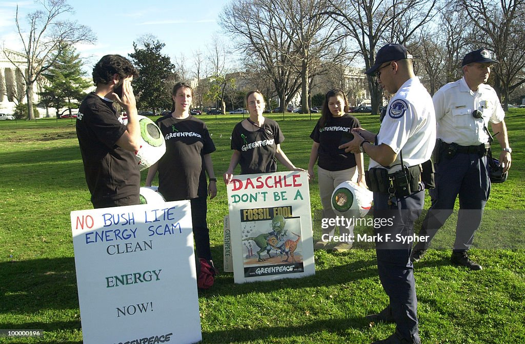 Greenpeace Protest