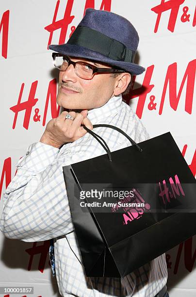 Philip Block attend H&M's launch of Fashion Against AIDS at H&M Fifth Avenue on May 19, 2010 in New York City.