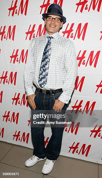 Philip Block attend H&M's launch of Fashion Against AIDS at H&M Fifth Avenue on May 19, 2010 in New York City.