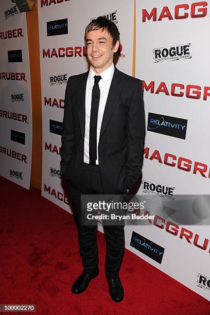 Director Jorma Taccone attends the premiere of "MacGruber" at Landmark's Sunshine Cinema on May 19, 2010 in New York City.