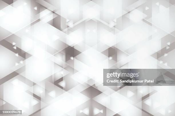 abstract geometric background design - light gray stock illustrations