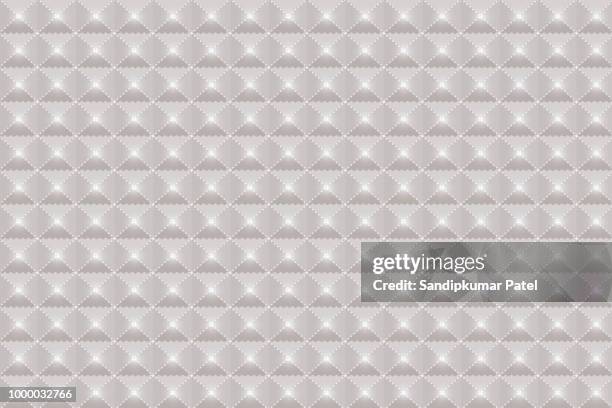 abstract triangle pattern background - light gray gradient background stock illustrations