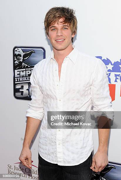 Actor Matt Lanter arrives at "The Empire Strikes Back" 30th Anniversary Charity Screening Event at ArcLight Cinemas on May 19, 2010 in Hollywood,...