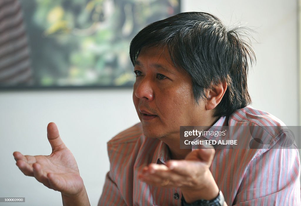 TO GO WITH AFP STORY "Philippines-politi