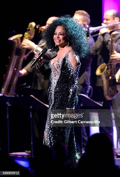 Diana Ross performs at Radio City Music Hall on May 19, 2010 in New York City.