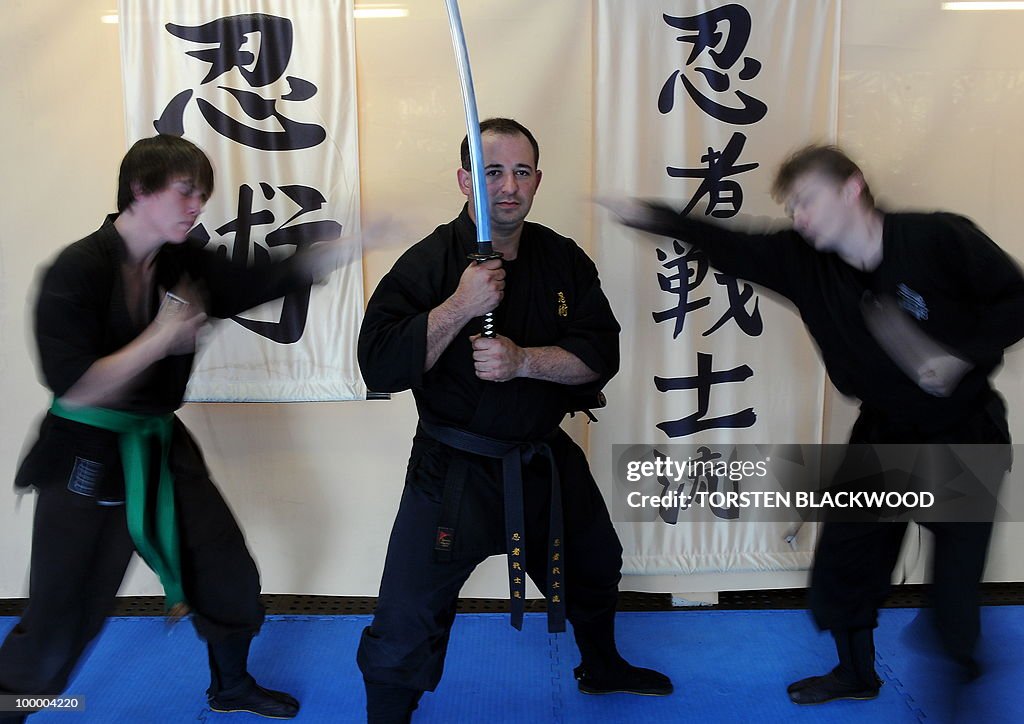 Black belt ninjutsu instructor Kaylan So