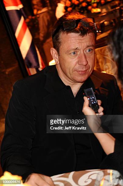 Writer Peter Morgan attends the HBO premiere of "The Special Relationship" after party held at Directors Guild Of America on May 19, 2010 in Los...