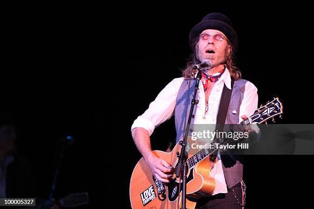 Big Kenny Alphin performs during the Music Saves Mountains benefit concert at the Ryman Auditorium on May 19, 2010 in Nashville, Tennessee.