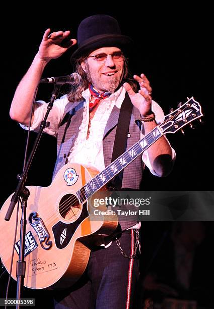 Big Kenny Alphin performs during the Music Saves Mountains benefit concert at the Ryman Auditorium on May 19, 2010 in Nashville, Tennessee.