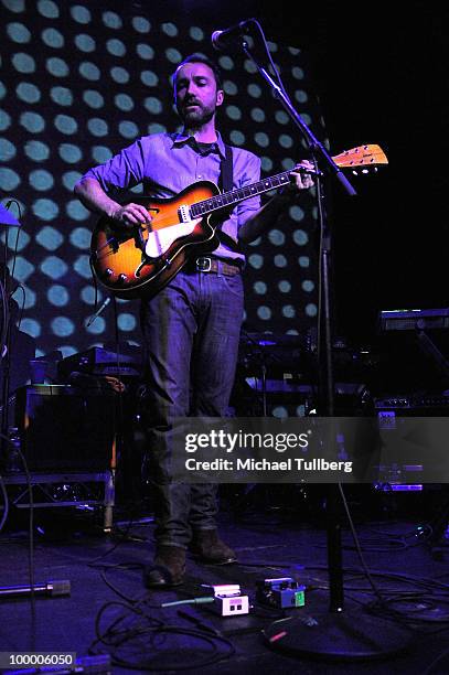 Singer James Mercer performs with his group Broken Bells at the Henry Fonda Theater on May 19, 2010 in Los Angeles, California.