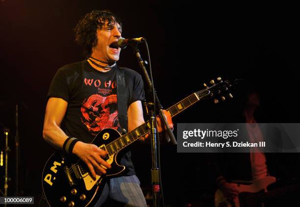 Jesse Malin performs at the Joey Ramone Foundation For Lymphoma Research benefit concert at The Fillmore New York at Irving Plaza on May 19, 2010 in...