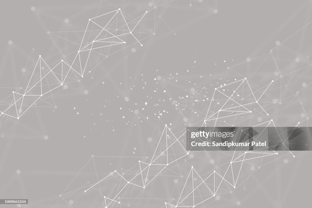Abstract Network Background High-Res Vector Graphic - Getty Images