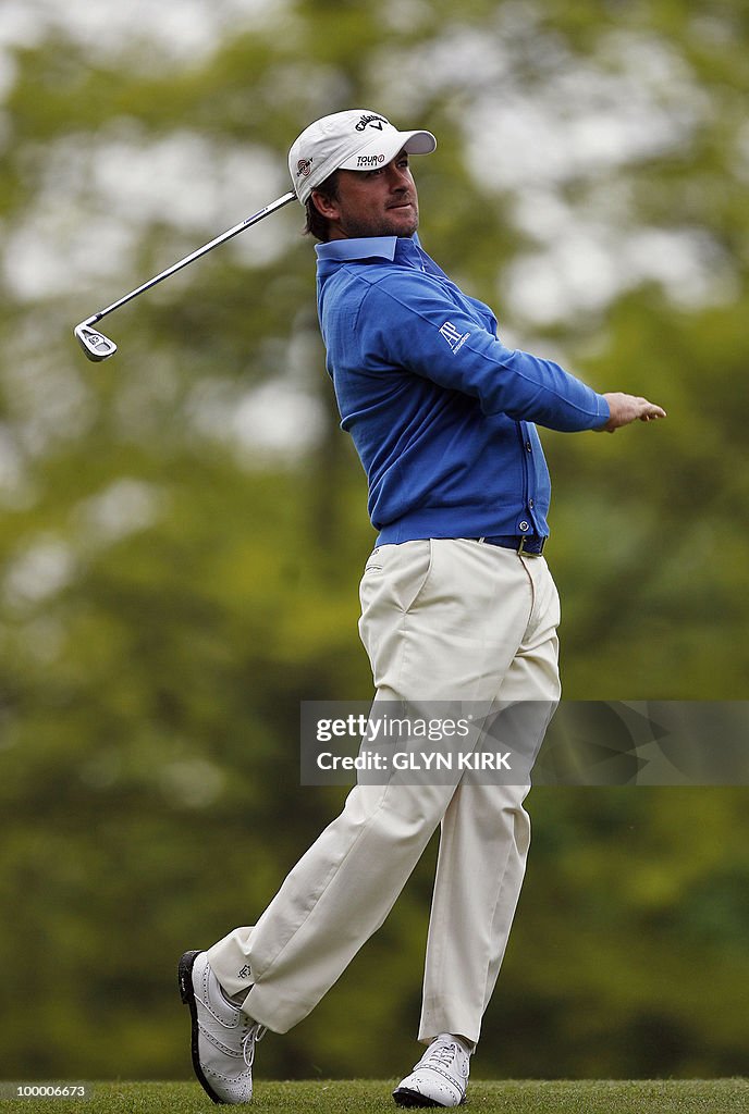 Northern Irish golfer Graeme McDowell wa