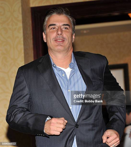 Actor Chris Noth attends the 13th Annual "Teddy Dinner" for the Dr. Theodore A Atlas Foundation at Hilton Garden Inn on November 19, 2009 in the...