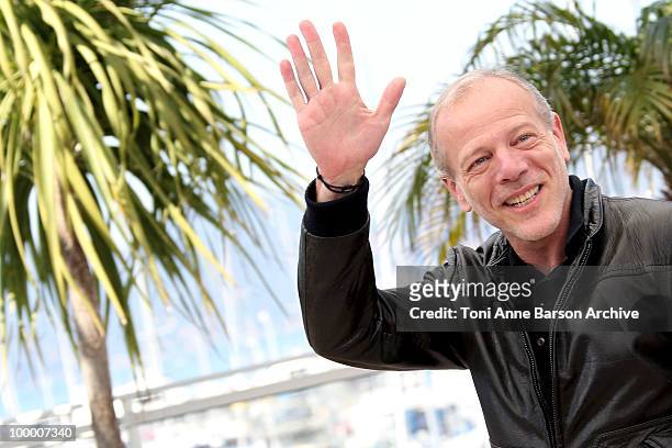 Actor Pascal Greggory attends the 'Rebecca H. ' Photo Call held at the Palais des Festivals during the 63rd Annual International Cannes Film Festival...