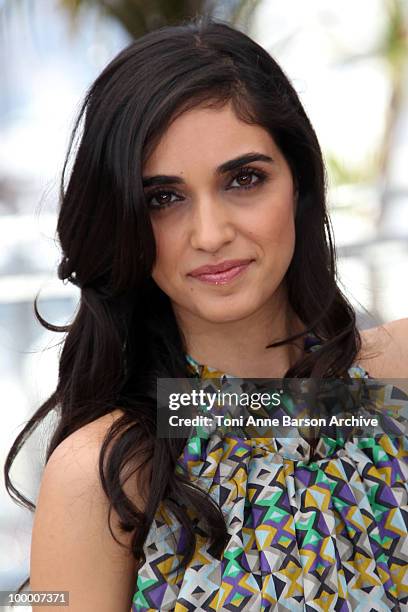 Actress Liraz Charhi attends the 'Fair Game' Photo Call held at the Palais des Festivals during the 63rd Annual International Cannes Film Festival on...