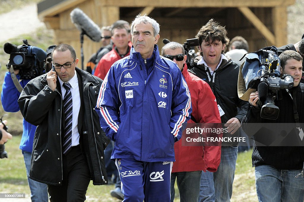 French football team coach Raymond Domen