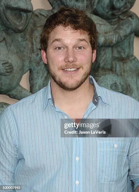 Actor Chris Pratt attends the "Parks And Recreation" Emmy screening at Leonard H. Goldenson Theatre on May 19, 2010 in North Hollywood, California.