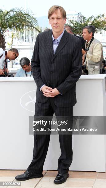 Director Lodge Kerrigan attends the 'Rebecca H. ' Photo Call held at the Palais des Festivals during the 63rd Annual International Cannes Film...