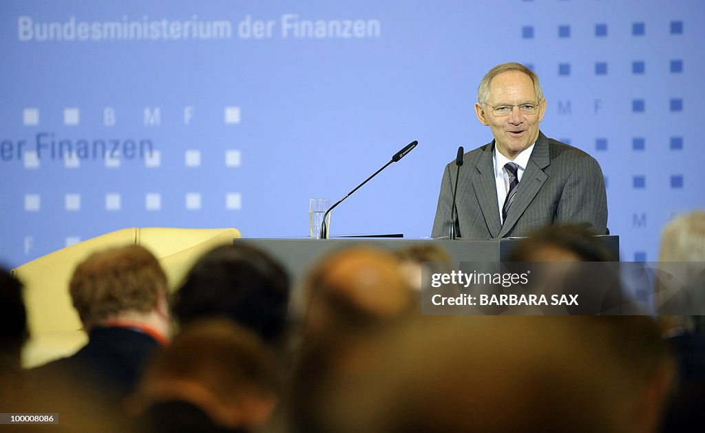 German Finance Minister Wolfgang Schaeub