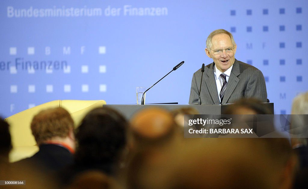 German Finance Minister Wolfgang Schaeub
