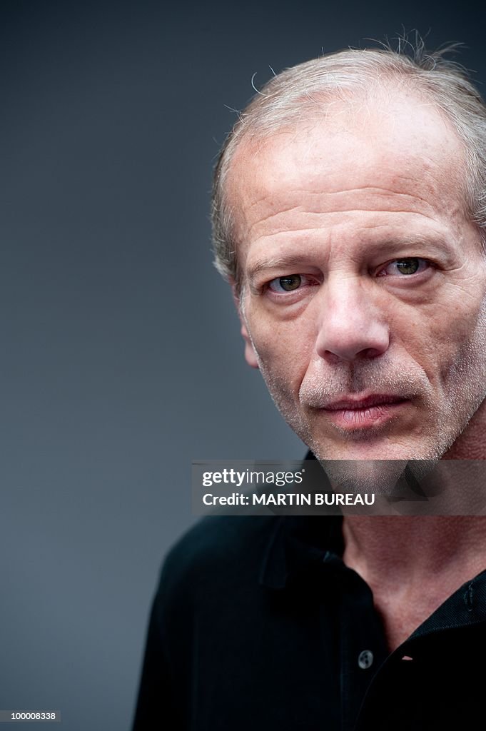 French actor Pascal Greggory poses durin