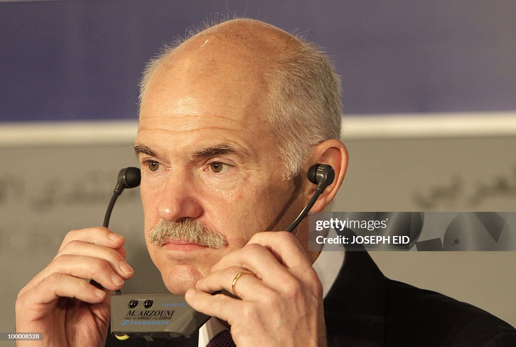 Greek Prime Minister George Papandreou a