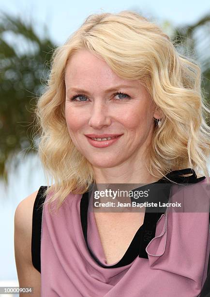 Naomi Watts attends the 'Fair Game' Photo Call held at the Palais des Festivals during the 63rd Annual International Cannes Film Festival on May 20,...