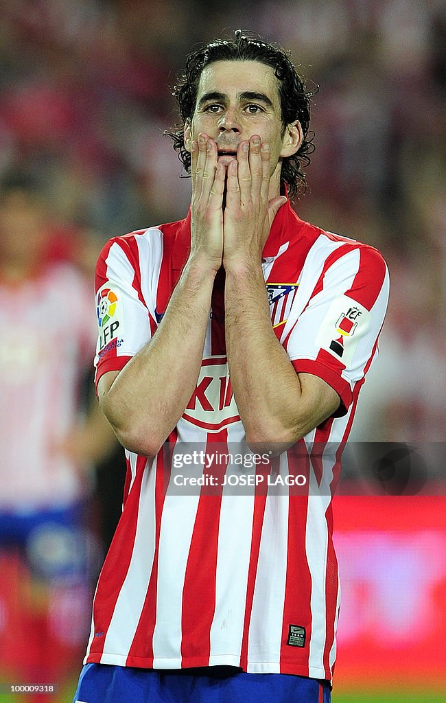 Atletico Madrid's Portuguese midfielder