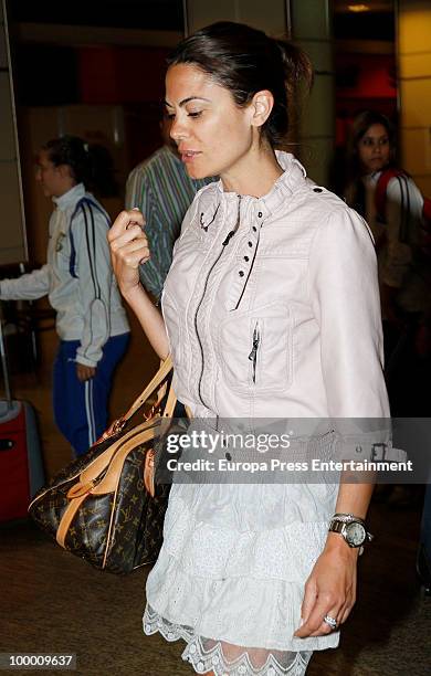 Spanish model Maria Jose Suarez sighting on May 20, 2010 in Madrid, Spain.