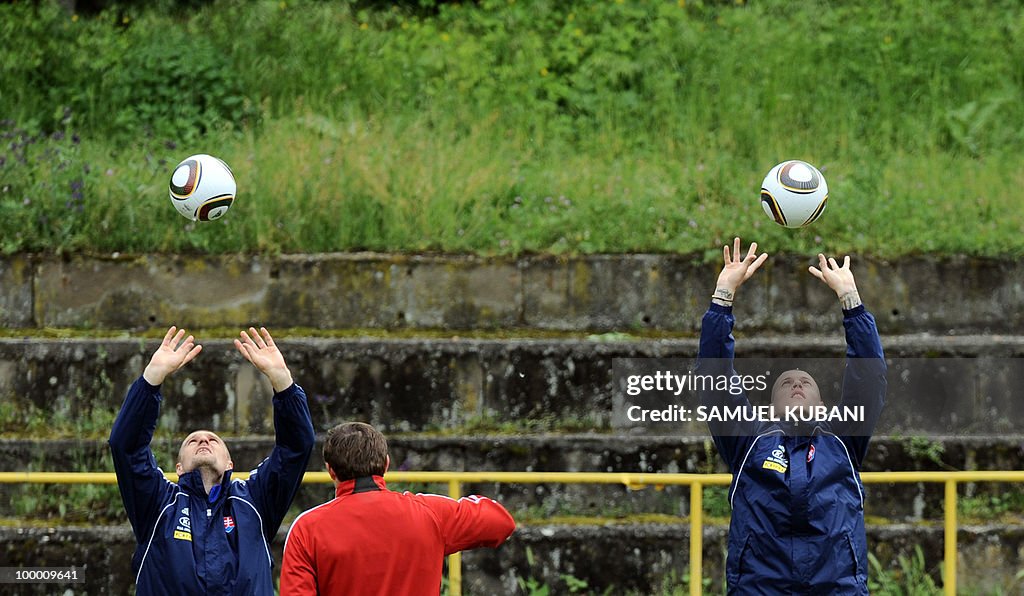 Slovakian national football players Mart