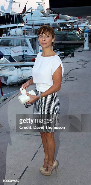 Natalie Imbruglia sighting on May 19, 2010 in Cannes, France.
