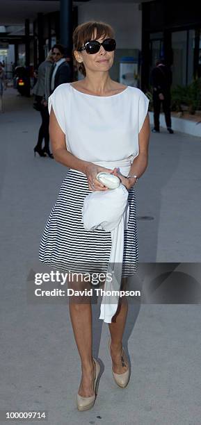 Natalie Imbruglia sighting on May 19, 2010 in Cannes, France.