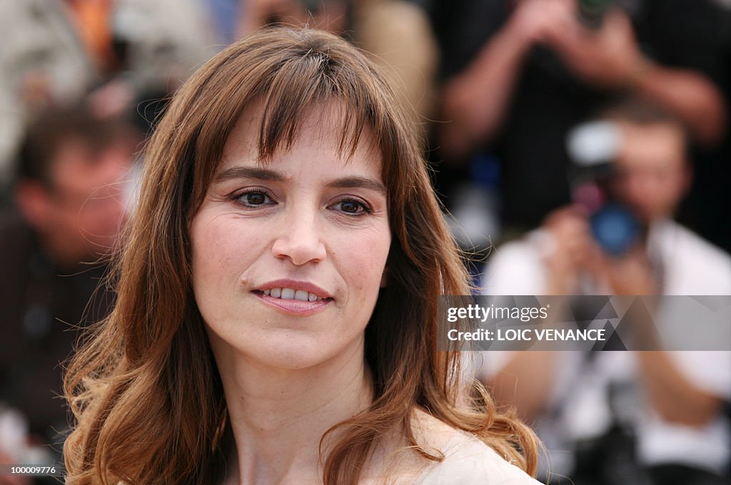 Italian actress Stefania Montorsi poses